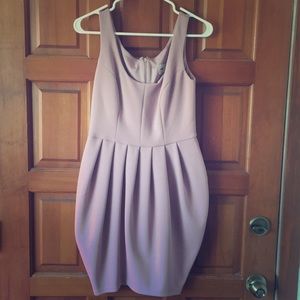 Mauve tulip skirt dress from ASOS